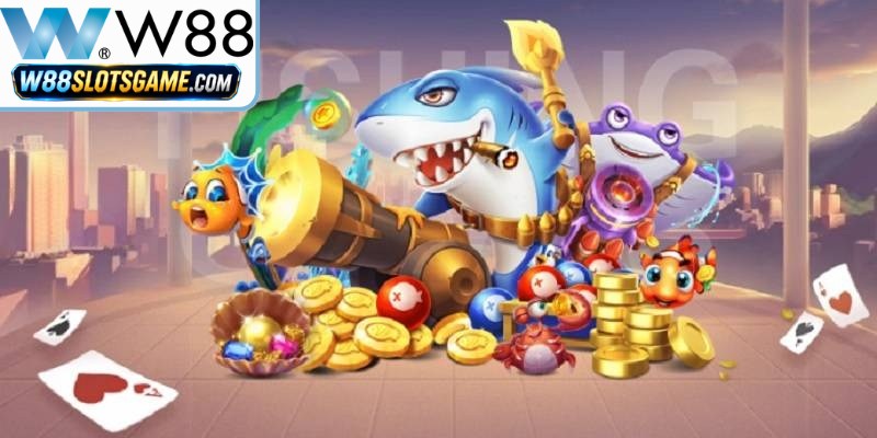 Trải nghiệm không gian đại dương huyền ảo cùng bắn cá xèng W88